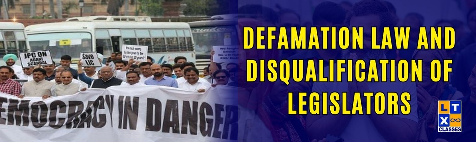 DEFAMATION LAW AND DISQUALIFICATION OF LEGISLATORS