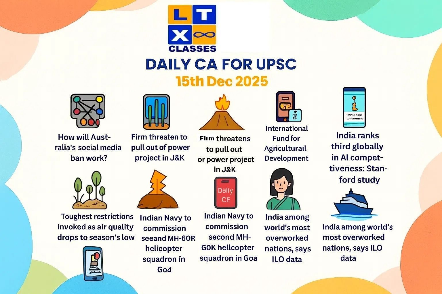 Daily Current Affairs for UPSC 15th Dec 2025